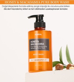 Resim Kundal Honey & Macadamia Pink Grapefruit Pure Body Wash 500 ML 
