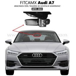 Resim FitCamX - Audi A7,S7,RS7 Modele Özel 4K Araç Kamerası (2019-2023)(FT-HY7708-A7) 