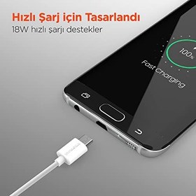Resim Hypergear Micro USB Şarj ve Senkronizasyon Kablosu, Beyaz 
