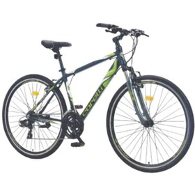 Resim Corelli Trivor 1.0 - 28 Jant 18'' S Kadro Şehir Bisikleti - Gri Yeşil / Beyaz 