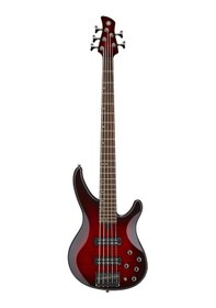 Resim Yamaha TRBX605FM Bas Gitar (Translucent Dark Red Burst) 