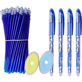 Resim 1 Paket Silinebilir Jel Kalem Seti, Silinebilir Kalemler + Dolumlar + Silgiler 0.5mm Silinebilir Kalem Ofis Okul Kırtasiye 