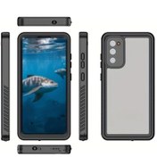 Resim Cloudstore Samsung UyumluGalaxy S20 Fe İçin Su Geçirmez Dalış Kılıfı Su Altı Fotoğrafçılık Yüzme Spor Kapağı Siyah 