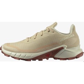 Resim Salomon Alphacross 5 W Kadın Bej Patika Koşu Ayakkabısı L47460200-4599 Bej 