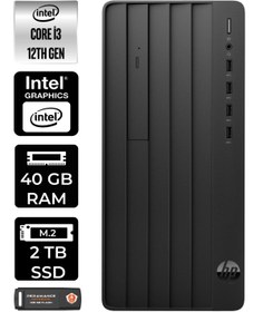 Resim HP PRO TOWER 290 G9 E6D3A1EA039 i3 12100 40GB RAM 2TB SSD FDOS MASAÜSTÜ BİLGİSAYAR 