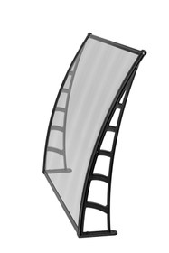 Resim Genel Markalar Cosmos Kapı Pencere Üstü Pratik Sundurma 105x120 Cm - Şeffaf 