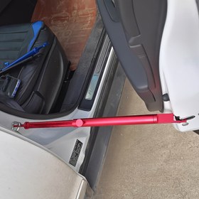 Resim Otomobil Gövde Çarpık Tamir Aracı - Alüminyum Alaşımlı Motor Kapak Destek Çubuğu, Araba Ön Üst Kapak Kapağı Germe Yardımcı Aracı, Şarj Edilmeyen İşletim, Araç Çarpık Giderme İçin 