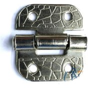 Resim Stoplu Menteşe - 30x33mm, Nikel, 100 Adet 