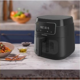 Resim Grundig 7.6l Camlı Airfryer, Sağlıklı ve Pratik Pişirme Deneyimi 