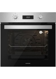 Resim Silverline BO6504X01 - CS5343B01 Inox Cam Ankastre Set 