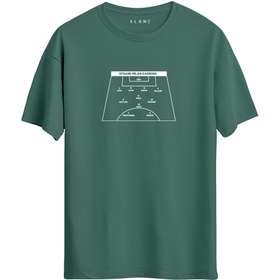 Resim Efsane Milan Kadrosu - Regular T-Shirt - Yeşil / L 