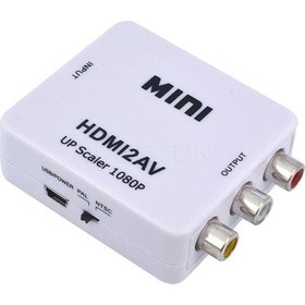 Resim Blueway HDMI To RCA 2 AV Çevirici Dönüştürücü HDMI2AV Video Adaptör 