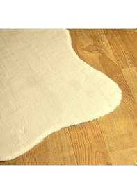 Resim Re x Tavşanı Kısa Tüylü Post Peluş Krem (499445052) 