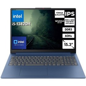 Resim Lenovo IdeaPad Slim 3 15IRH10 83K10062TRAT21 i5-13420H 8 GB 256 GB SSD 15.3" W11H Dizüstü Bilgisayar 