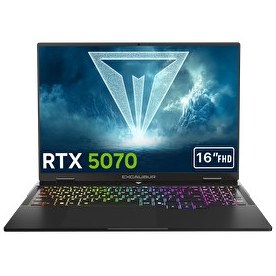 Resim Casper Excalibur G915 i7-13620H 64GB 2TB 8GB RTX5070 165HZ 16" W11P Gaming Laptop G915.1362-EX70R-C 