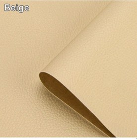 Resim Kendinden Yapışkanlı Deri Tamir Yama Bandı Kendinden Yapışkanlı Ev Dıy Düzeltme Beige 200cm X 138cm 