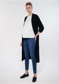 Resim Mavi - Vanessa Indigo Hamile Jean Pantolon 1043232047 - 435008129 