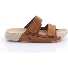 Resim Dgn P27 Kadin Çift Bantli Terlik P27-1512-R1774 Taba 