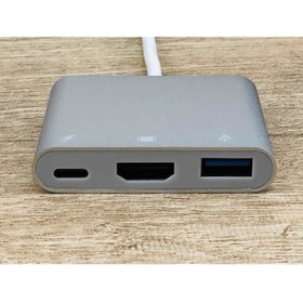 Resim Kelepir Fırsatlar 3 In 1 Type C Hdmı Usb Çevirici Chromebook Lg Lenovo Lumia Samsung Macbook Pro Iphone Uyumlu 