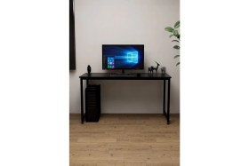 Resim KODIGU 160 x 60 cm Geniş Çalışma Alanı Sunan Modern Tasarımlı Metal Ofis Masası 