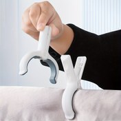Resim 4 Plaj Havlu Klipsi, Ağır Plastik Giysi Klipsleri, Yorgan Giysi Klipsleri, Rüzgar Geçirmez Giysi Klipsleri, Havluları, Giysileri, Battaniyeleri Giysili Halat ve Asılı Raf Üzerine Kurun, Giysi Klipsleri 