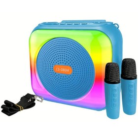 Resim Platoon PL-4522 USB, TF, Type-C, RGB Mikrofonlu Bluetooth Speaker (CS-0804) 