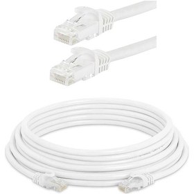 Resim Cat6 Kablo Ethernet Internet Adsl Kablosu - Fabrikasyon 10 Metre 