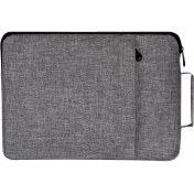 Resim D'VERS Füme Unisex 13 - 13.3 - 14 Inç Uyumlu Macbook Kılıf Notebook Laptop ve Evrak Çantası 