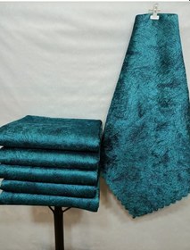 Resim Turkuaz Süngerli Kaymaz Taban Koltuk Çekyat Örtüsü 