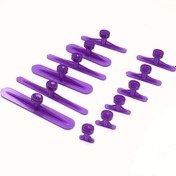 Resim 12 Adet Plastik Araba Göçük Onarım Aracı Büyük Çekici Sac Metal Çekici Veri Kurtarma Göçükler ve Çukurlar İz Bırakmadan Hızlı Emme 