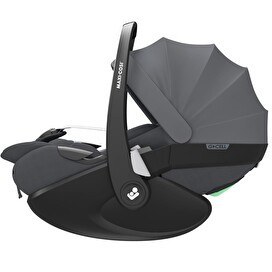 Resim Maxi-Cosi Pebble SlideTech Tam Yatabilen 0-13 KG Ana Kucağı ve Oto Koltuğu Twillic Graphite 