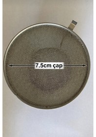 Resim Çaydanlık Süzgeç, Çaydanlık Süzgeci, Çelik Çaydanlık Süzgeç Jumbo Boy Kafes Süzgeç İnce Torlu Jumbo Metal 