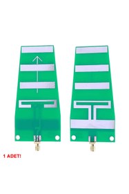 Resim Genel Markalar 10dBi Yagi Anten Sma Dişi 2.4GHz 5.8GHz RF Gsm Wifi Sinyal Kuvvetlendirici Anten Modem Telsiz 