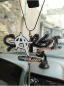 Resim RetroLazer Ayna Pleksi Araba Dikiz Aynası Süsü GÜMÜŞ B4 