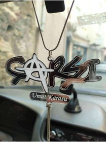 Resim RetroLazer Ayna Pleksi Araba Dikiz Aynası Süsü GÜMÜŞ B4 