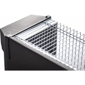 Resim Kumtel 1800W Şömine Tipi Elektrikli Isıtıcı Çift Taraflı Isıtma Özelliği ile Güvenli Kullanım 