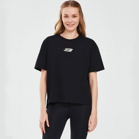 Resim Skechers Graphic T-Shirt W Short Sleeve Kadın Tişört S241011 