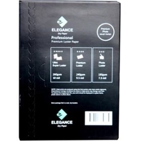 Resim Elegance 15X21CM 260GR Premium Photo Inkjet Kağıt – Gloss (Parlak) 