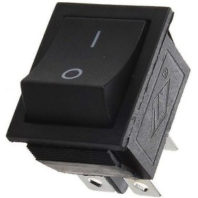 Resim Ac 250v 16a 4 Pinli Açık/kapalı G/ç 2 Pozisyonlu Dpst Snap-ın Tekne Salıncak Anahtarı 28x21mm 