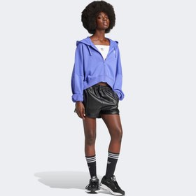 Resim adidas Essentials Short French Terry Kadın Mavi Eşofman Üstü 