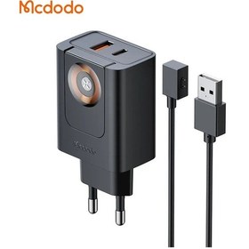 Resim Mcdodo Ch-3700 30w 2in1 Kablosuz İos Uyumlu Watch Ve Şarj Adaptörü 