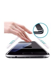 Resim Microcase Samsung Galaxy Note 7 Fe Fan Edition 3d Curved Tam Kaplayan Tempered Glass Cam Koruma - Siyah 