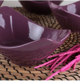 Resim Keramika Mor Sera Çerezlik 16 CM 6 Adet 