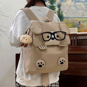Resim Şirin Kart Baskılı Köpek Sırt Çantası, İnce Tasarım Bayanlar Üniversite Öğrencisi Günlük İşe Gitme Hafif Laptop Çantası, Kadınlar için Çanta Sırt Çantası,Üniversite Öğrencileri İçin Sırt Çantası,Kadın Sırt Çantası Çanta,Sırt Çantası Dizüstü Bilgisayar,Kadınlar için Mini Sırt Çantası,Kadınlar için küçük çanta, Seyahat Sırt Çantası,Okul Sırt Çantası,Niche Stil,Oyuncul Baskı,Dayanıklı Kumaş,Fermuar Kapatma,Kadın Çantası,Kompakt Sırt Çantası,Günlük Kullanıcılar, 