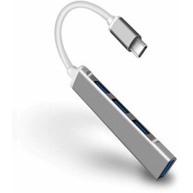 Resim Shaza Type-C 4in1 Hub Adaptör USB 3.0 Çoğaltıcı 