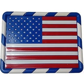 Resim Üniversal Kaydırmaz Ped Amerika Bayrağı 