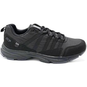 Resim MP Hafif Bağcıklı Erkek Günlük Sneaker Ayakkabı Siyah 