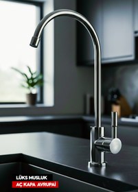 Resim PLUSKIT 15 Aşamalı 80 Gpd Membranlı 8 L Çelik Tanklı Su Arıtma Cihazı 