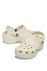 Resim Crocs Classic Platform Clog Kadın Sabo Terlik Bone 