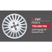 Resim Tisa-F009K Jant Kapagi 15 Jant Grande Punto 542451563 
